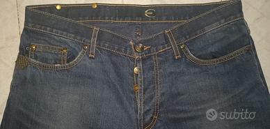 Jeans Just Cavalli originale blu scuro Italia 48 M