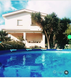 Villa panoramica con piscina vicino Palermo