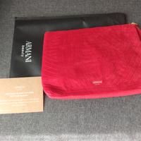 Trousse borsetta trucco Armani beauty rossa