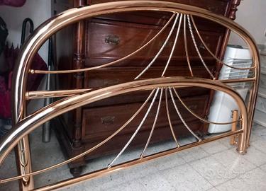 Letto Matrimoniale Firmato Cantori In Ottone 