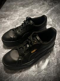 Sneakers Puma nere e oro da donna - casual, comode