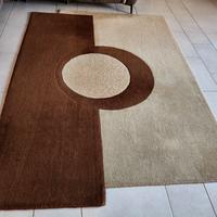 Tappeto di design in pura lana