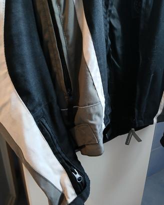 Giacca Berik Moto Tessuto con Protezioni CE e Fode