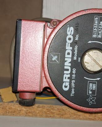pompa acqua, circolatore per caldaie grundfos
