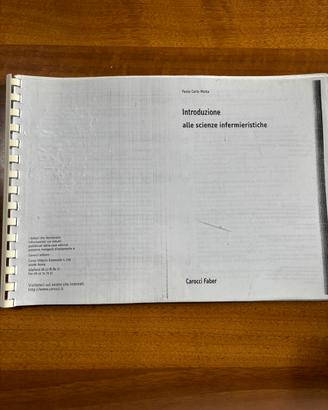 Introduzione alle scienze infermieristiche Motta