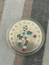 Moneta Mondiali  calcio Italia 90