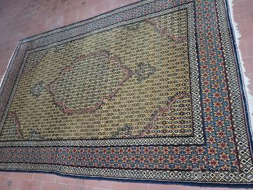 tappeto persiano fatto a mano anni 70