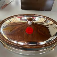 Vassoi Sheraton con coperchio in Silver Plated