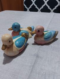 Tre paperelle decorative colorate – ottime condizi