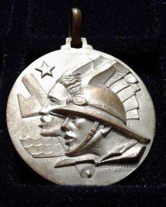 Medaglia Propaganda Reduci Campagne AOI 1936