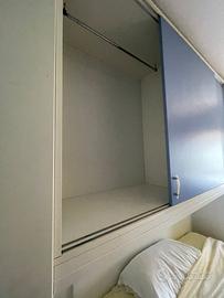 Armadio a muro 4 ante