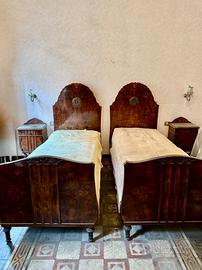 Camera da Letto d'Epoca Art Déco Letti e Comodini