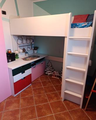 Letto soppalco ikea