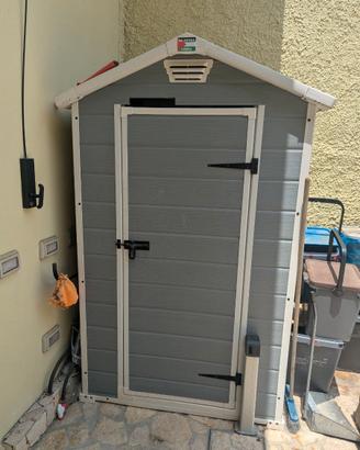 Casetta da giardino Keter Manor 4x3(con Extra)