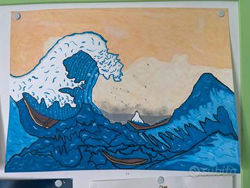 L’onda di Hokusai - Rivisitazione