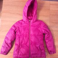 Giacca da bambina tipo piumino Champion 7/8 fucsia