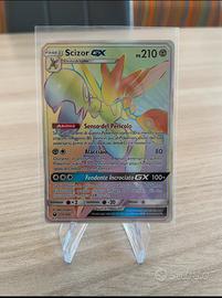 Carta Pokémon Scizor GX 175/168 Full Art