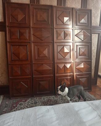 Quattro porte d’armadio in legno massello – Inizio