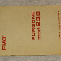 LIBRETTO USO E MANUTENZIONE FIAT 238 FURGONE