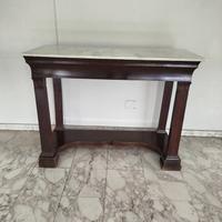 Consolle 800" siciliano mogano .