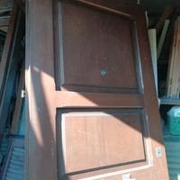 Portone castagno massello blindato