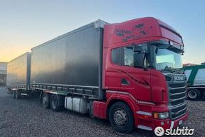 Scania R420 autotreno biga centinato 2009 E5