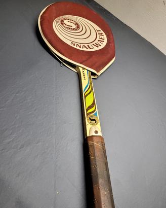 Racchetta da tennis vintage legno Snauwaert 