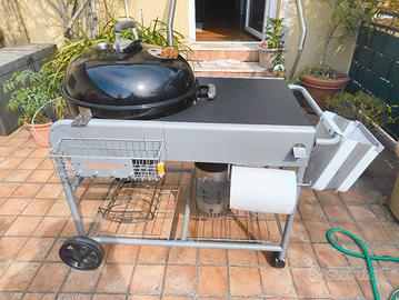 Weber 57 barbecue griglia carrellata