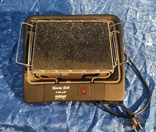 Bistecchiera e piastra elettrica da tavolo