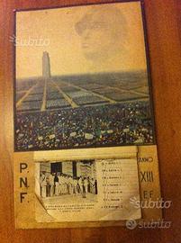 Calendario 1934 -1935 originale epoca fascista