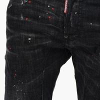Jeans Tidy Biker Fit con Risvolti Dsquared2