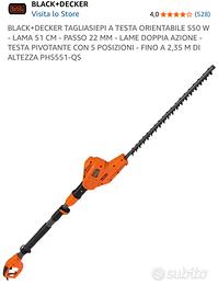 Tagliasiepi telescopico BLACK+DECKER