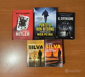 Lotto libri thriller vari