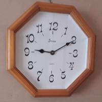 Orologio da parete in legno - movimento al quarzo