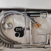 Miscellatore  lavello a molla con doccetta 