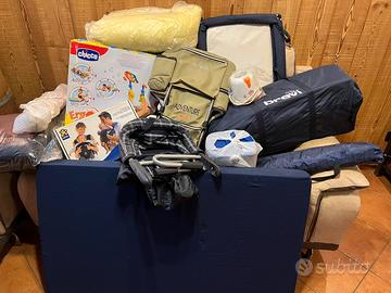 Kit Brevi Inglesina lettino zaino e altro
