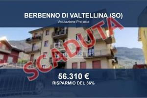 Immobile in asta di 113 m² con box auto a Berbenno