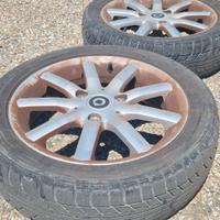 2 gomme anteriori 4 stagioni con cerchi Smart