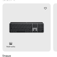 Tastiera MX Master Keys Mac Logitech