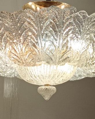 Lampadario in vetro di Murano 