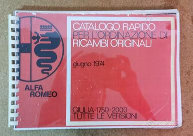 Catalogo Alfa romeo 1974