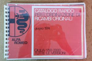 Catalogo Alfa romeo 1974