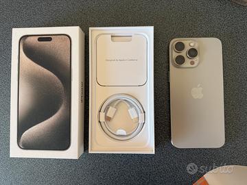 iphone 15 pro max 256gb titanio naturale