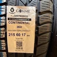 2 gomme 215 60 17 continental inv a3493
