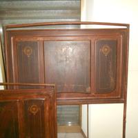 testiera e pediera letto fine 800