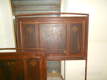 testiera e pediera letto fine 800