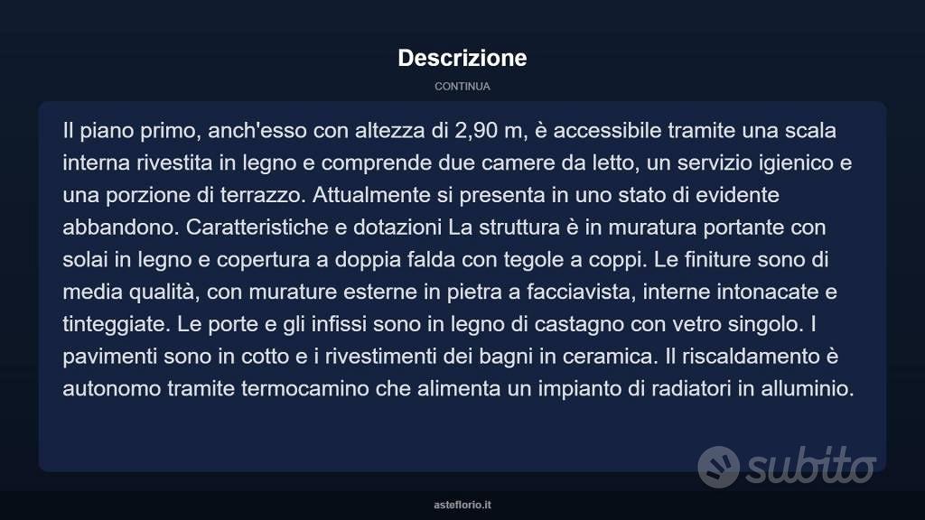 Immobile in asta di 177 m² con più di 5 locali e b - Vista 4