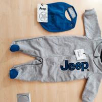 Tutina neonato jeep