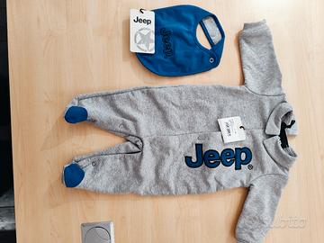 Tutina neonato jeep
