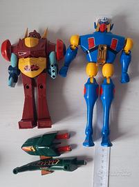Lotto robot vintage takara Gakeen e Godam